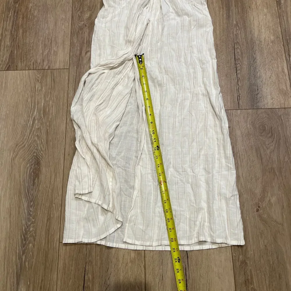 L*SPACE Women's Down The Line Cover-Up Size S In Cream - Picture 8 of 12
